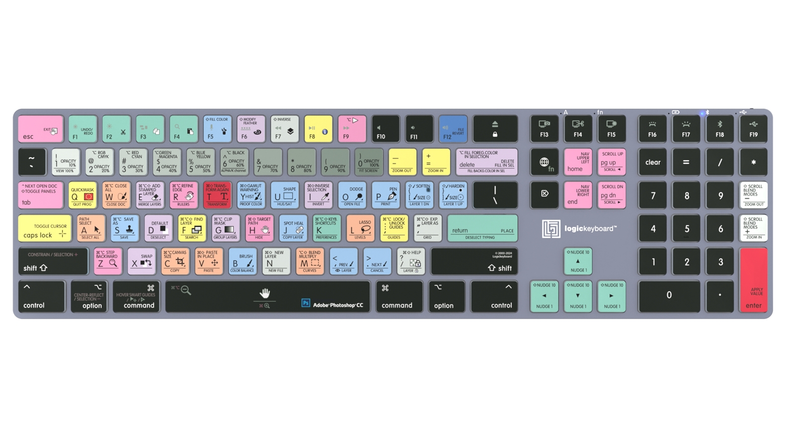 Adobe Photoshop shortcut | Logickeyboard Adobe Photoshop shortcut | Logickeyboard